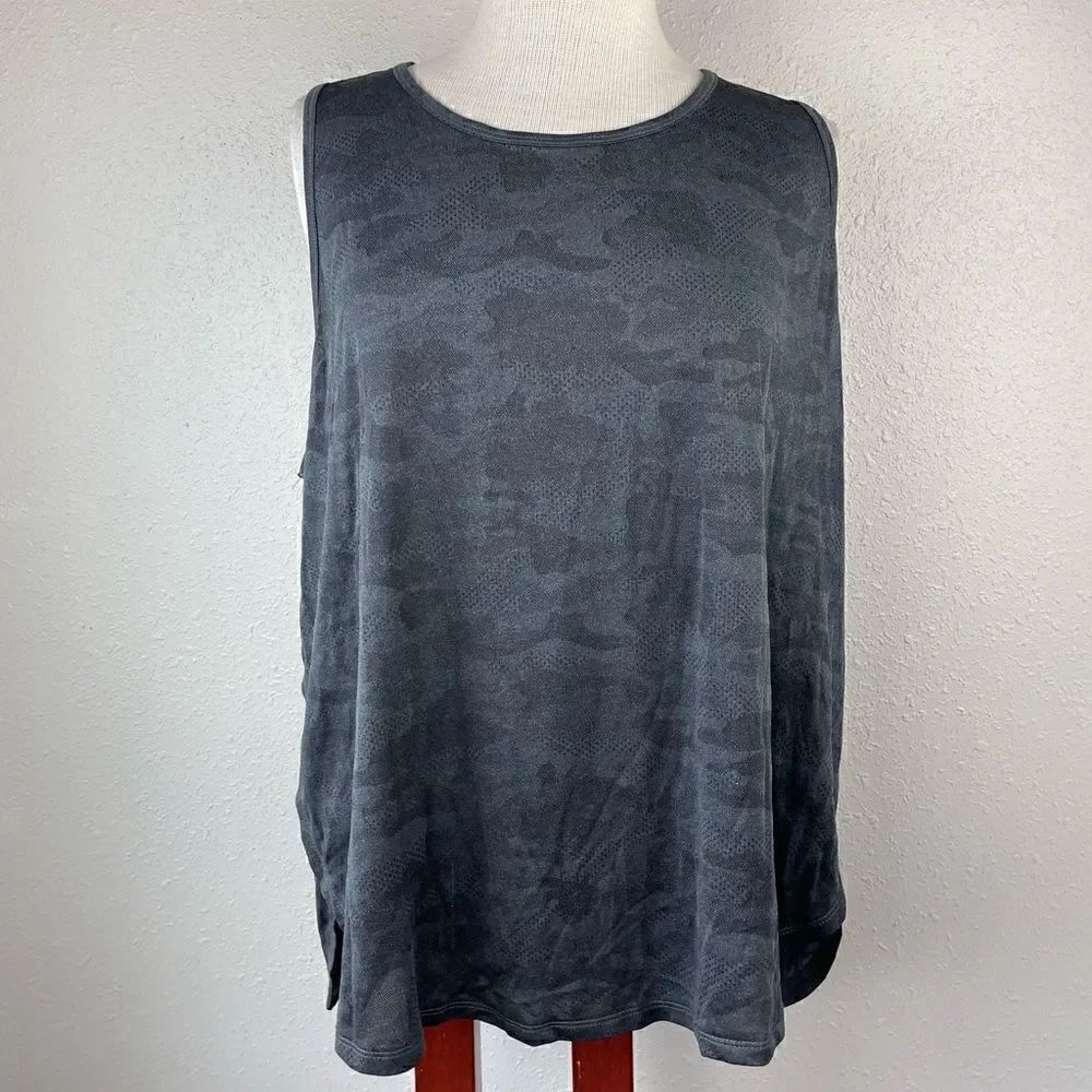 NWT Ideology Camo Muscle T-Shirt Size 1X